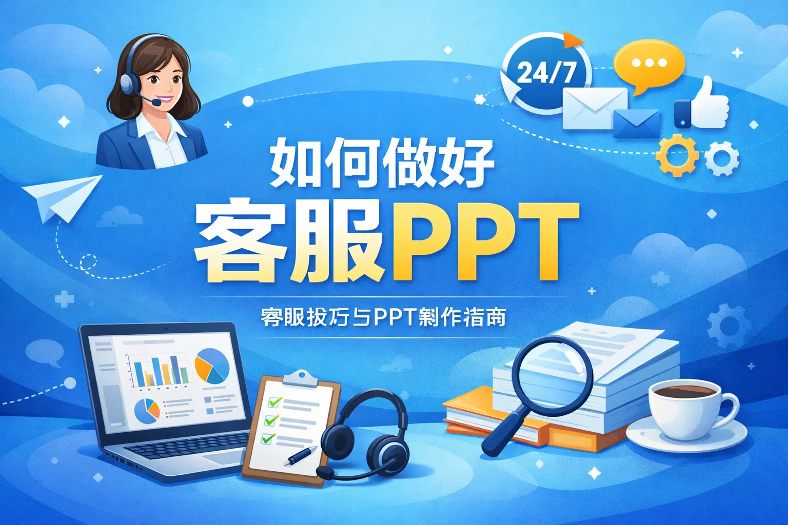 如何做好客服ppt