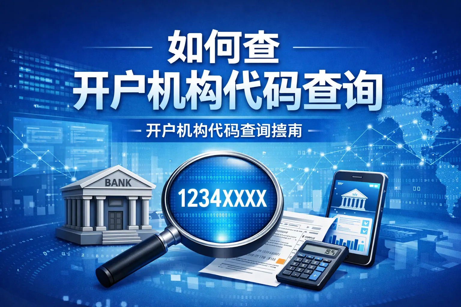 如何查开户机构代码查询