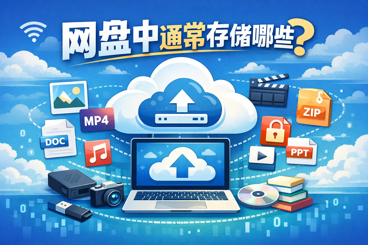 网盘中通常存储哪些