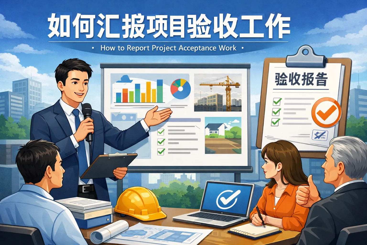 如何汇报项目验收工作