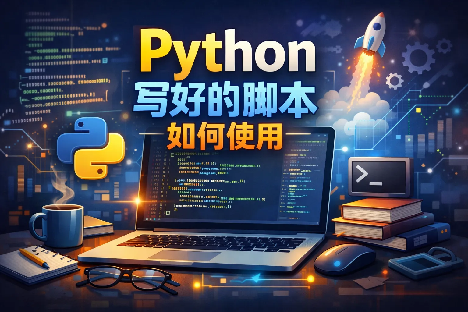 python写好的脚本如何使用