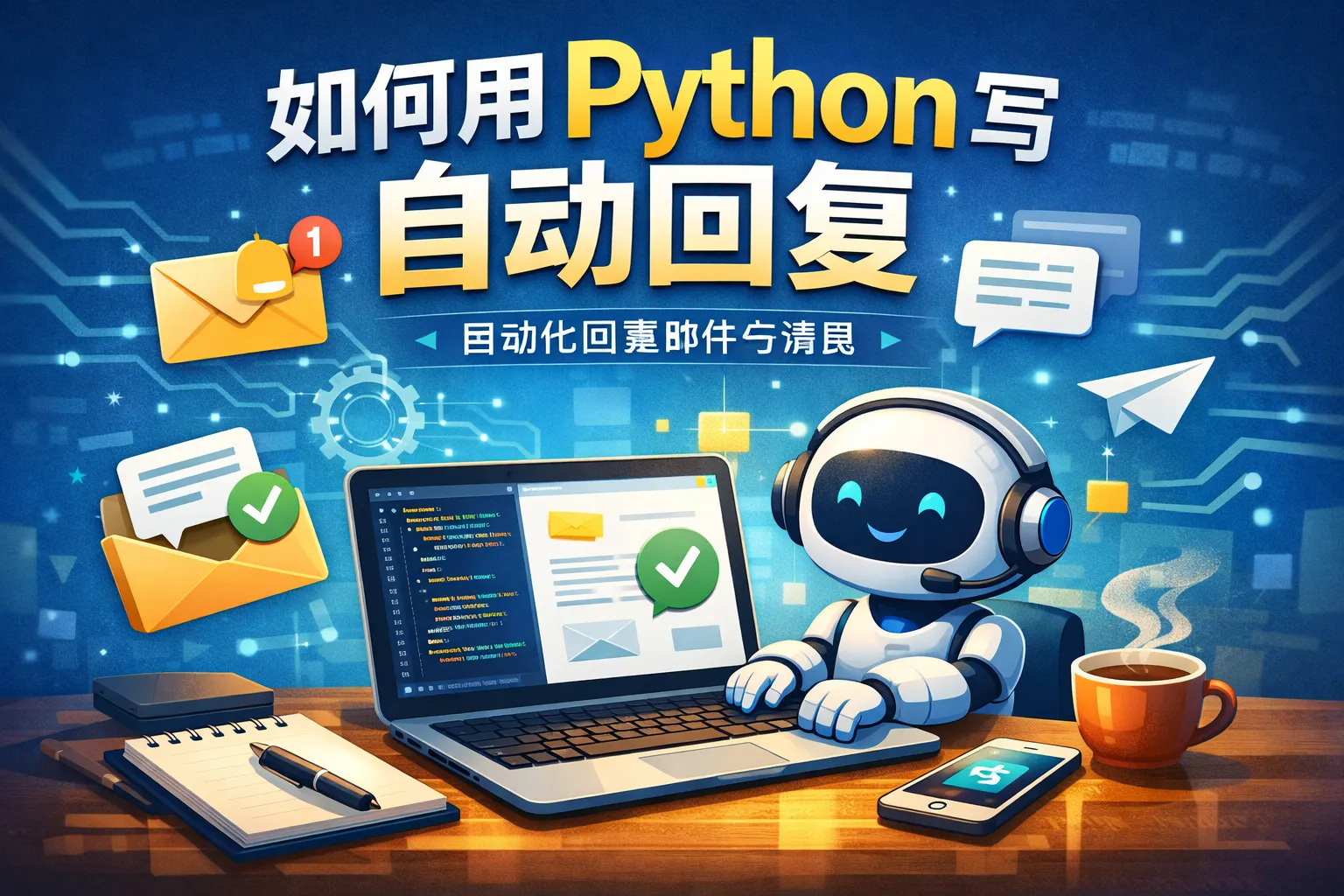 如何用python写自动回复