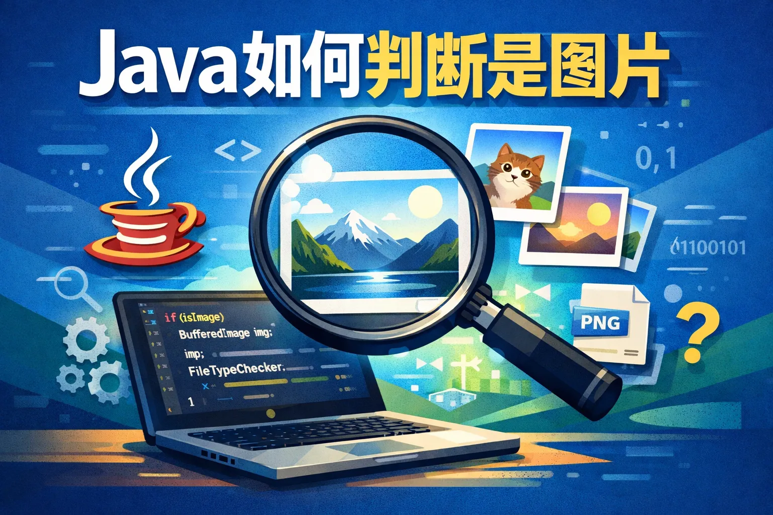 java如何判断是图片