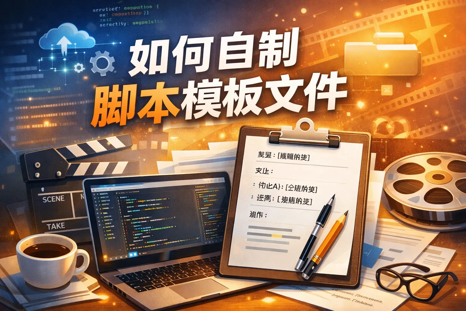 如何自制脚本模板文件