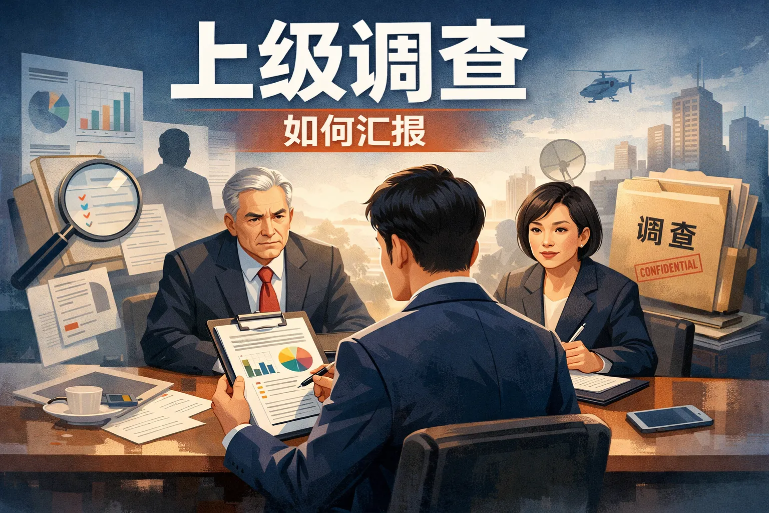 上级调查如何汇报