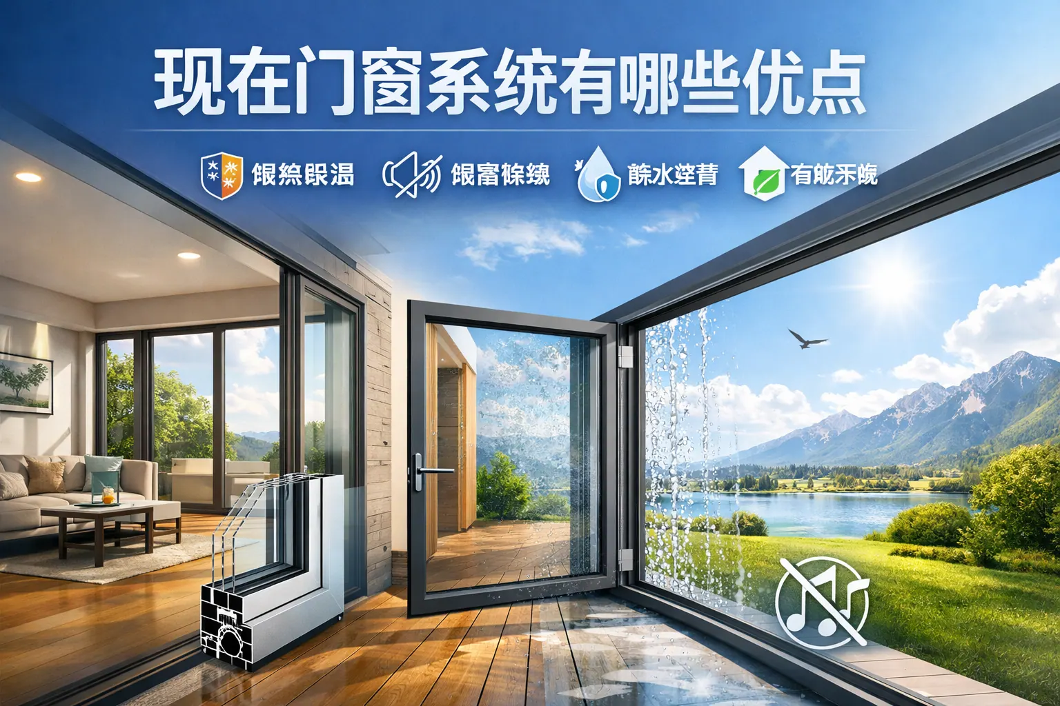 现在门窗系统有哪些优点