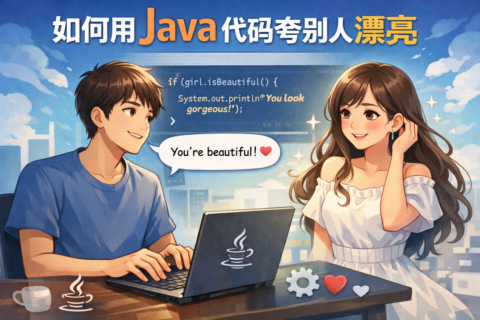 如何用Java代码夸别人漂亮