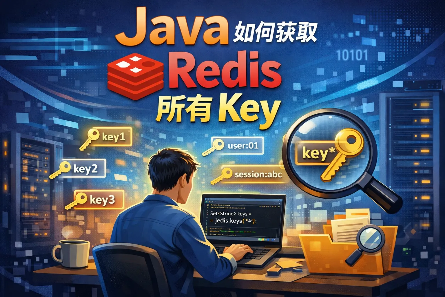java如何获取redis所有key