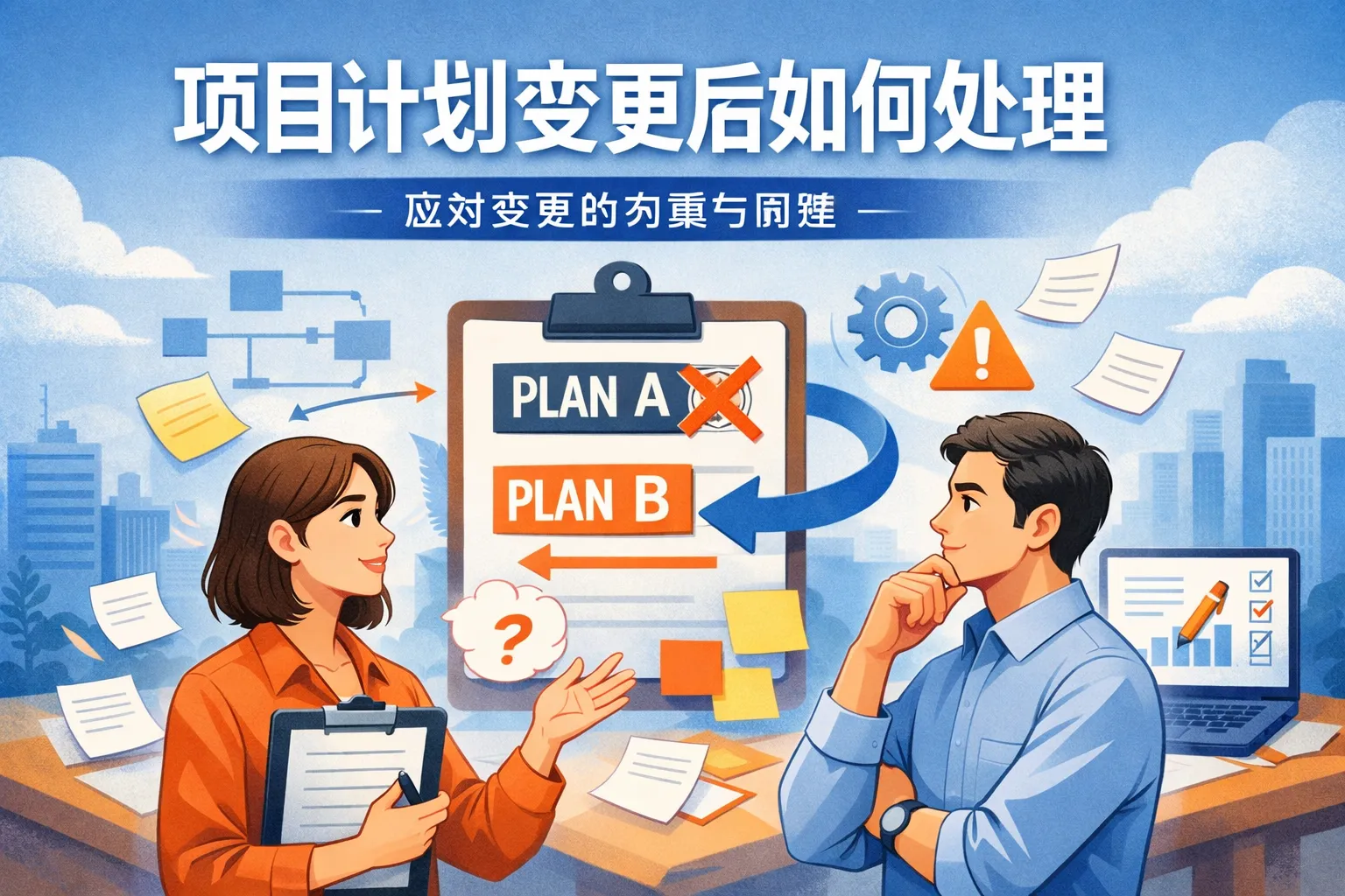 项目计划变更后如何处理