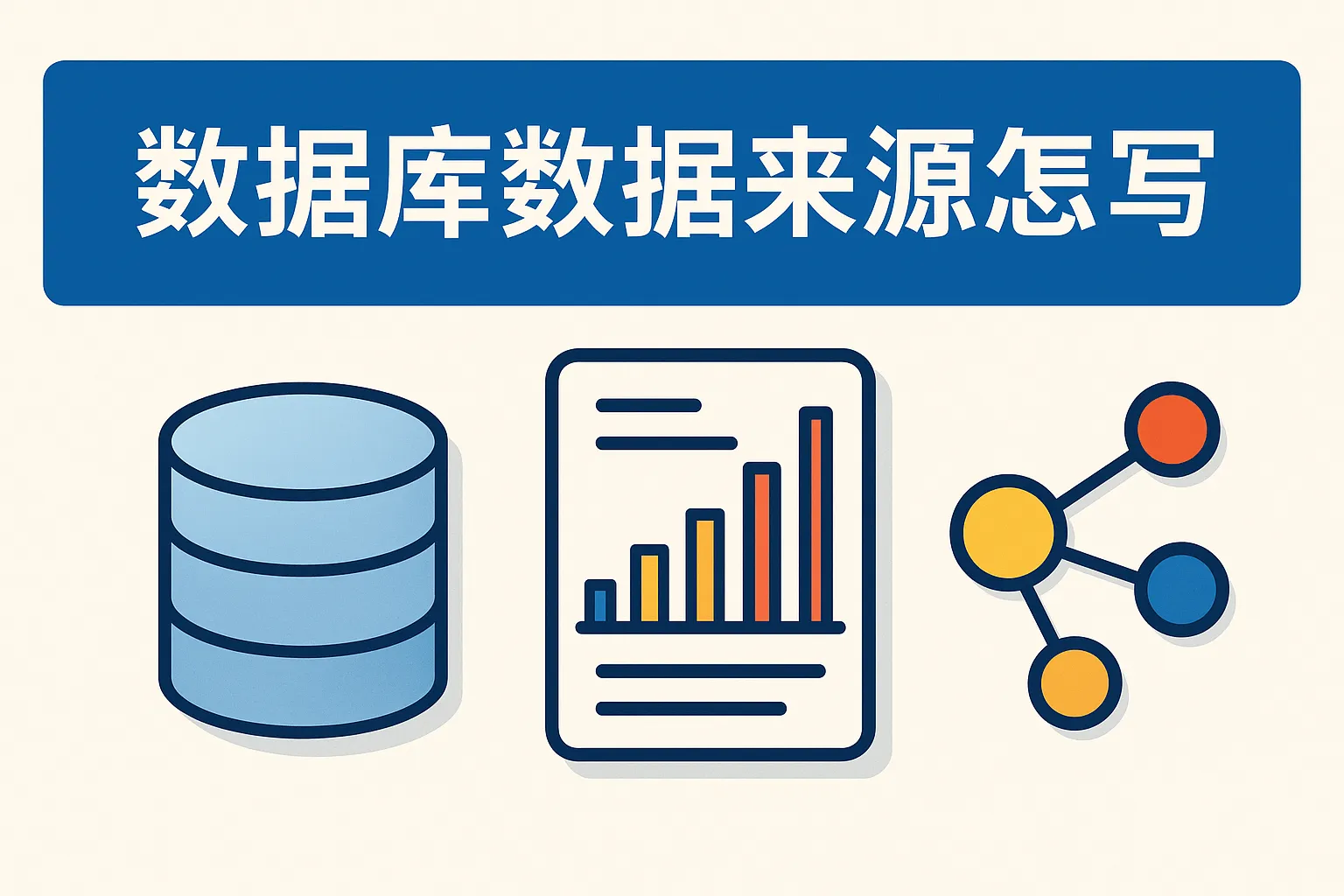 数据库数据来源怎么写