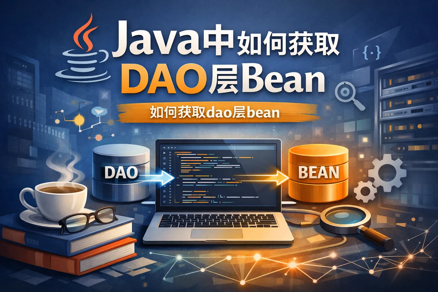 java中如何获取dao层bean
