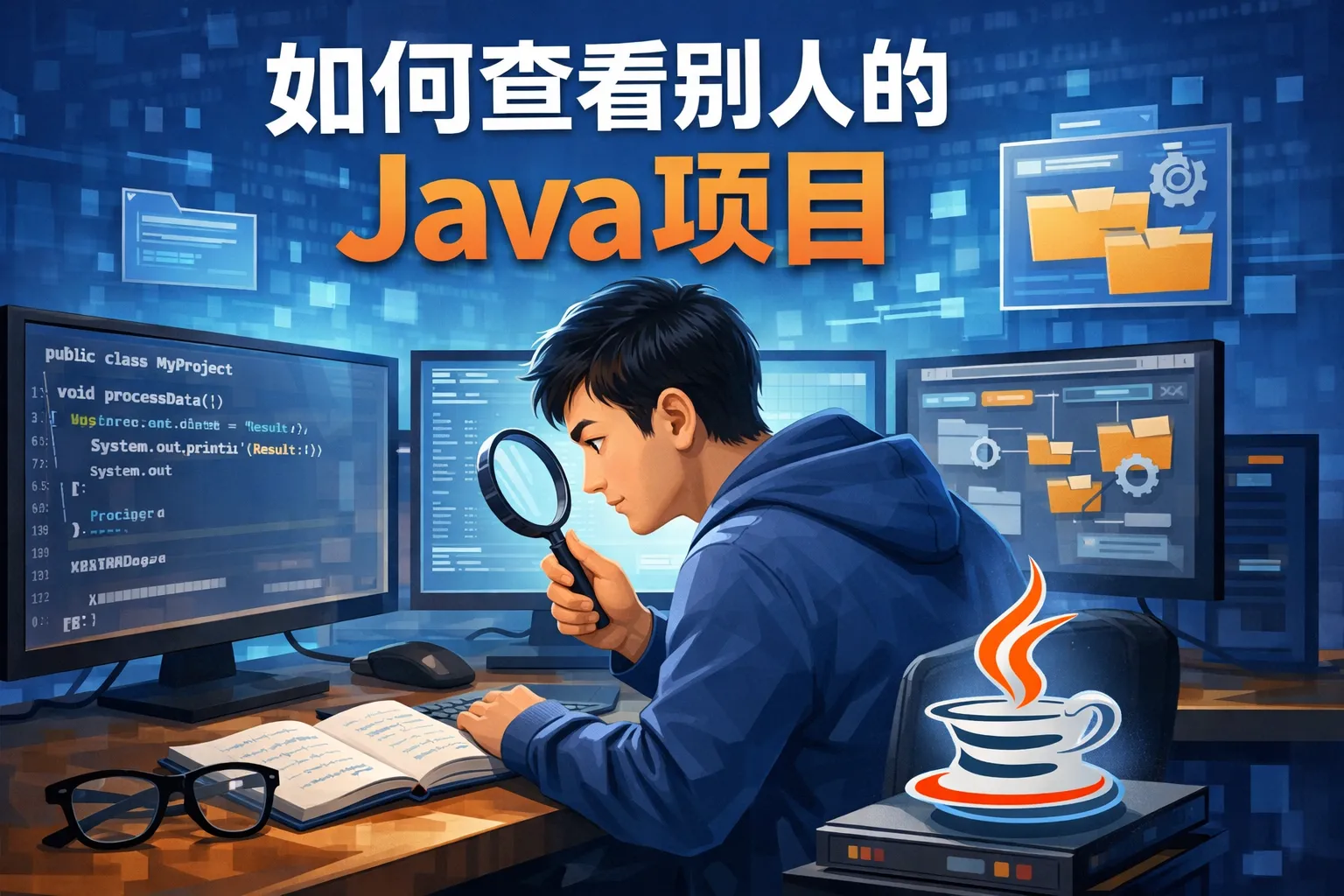 如何查看别人的java项目