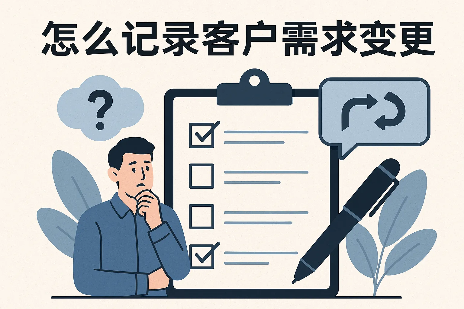 怎么记录客户需求变更