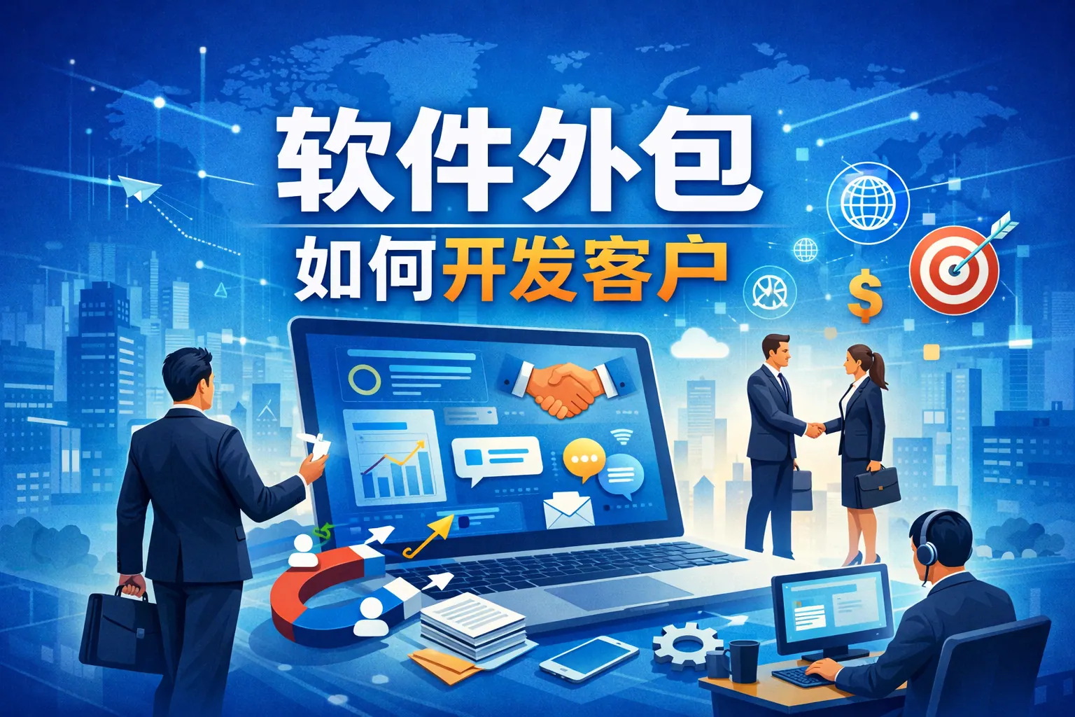 软件外包如何开发客户
