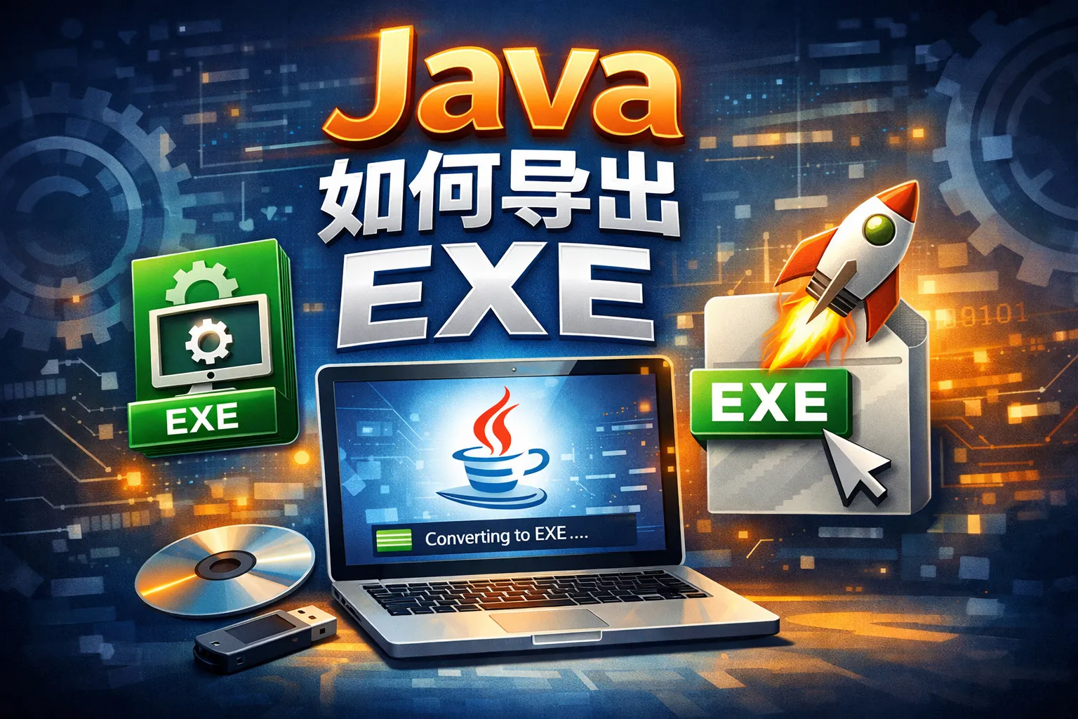 Eff Java java如何导出exe
