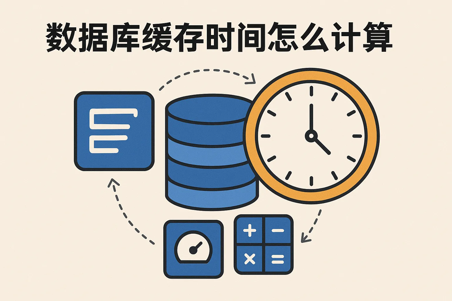 数据库缓存时间怎么计算