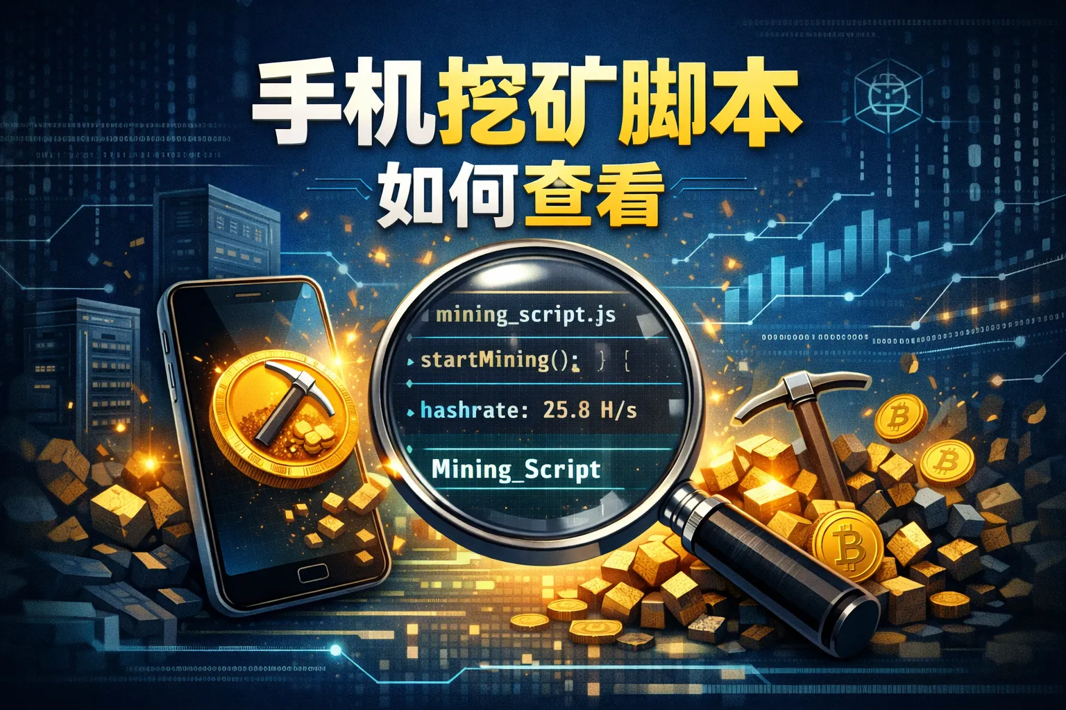 手机挖矿脚本如何查看