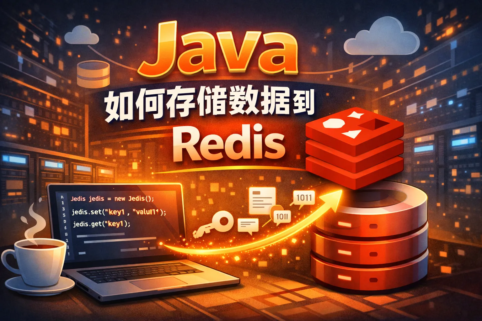 java如何存储数据到redis