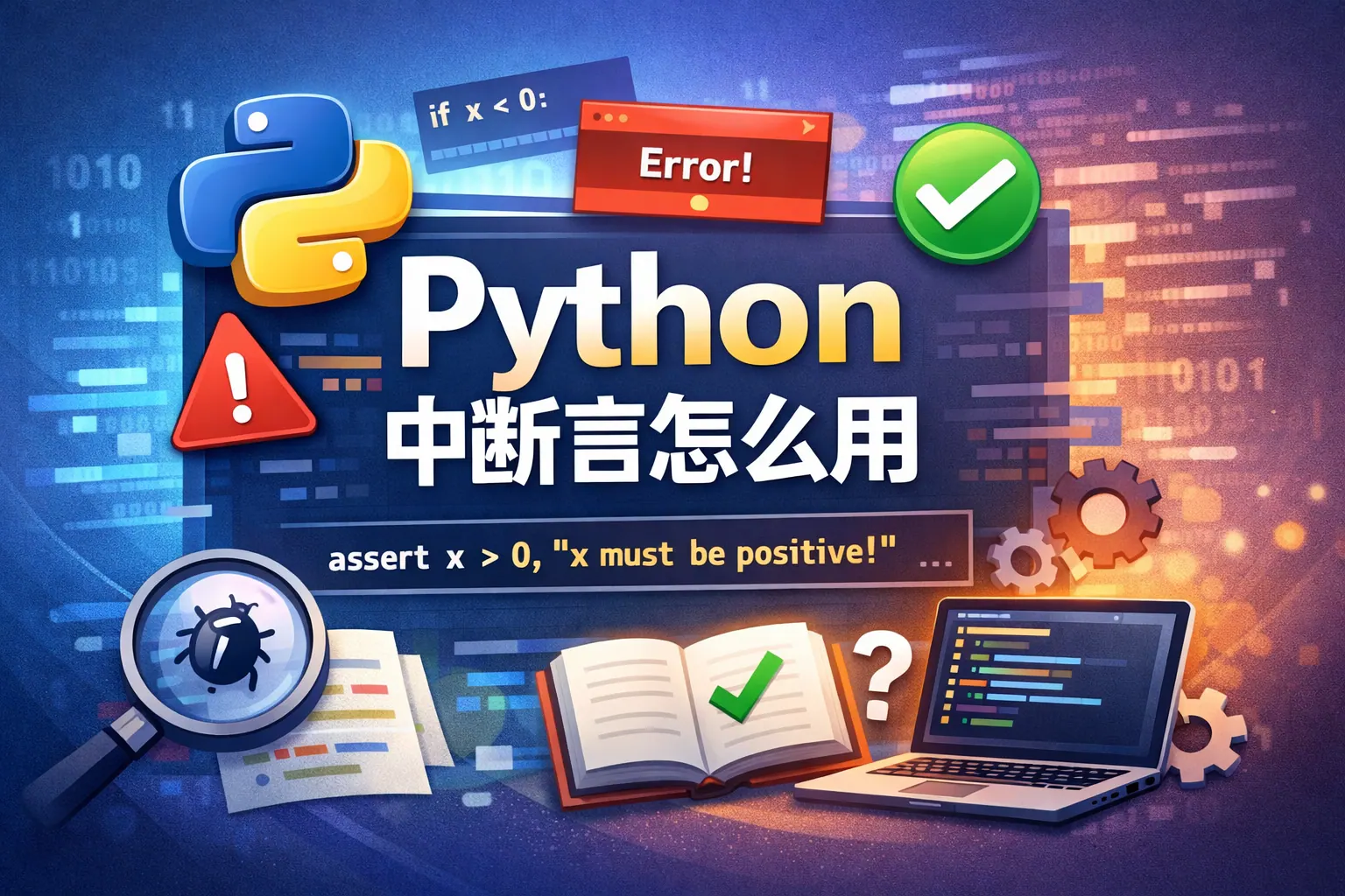 python中断言怎么用