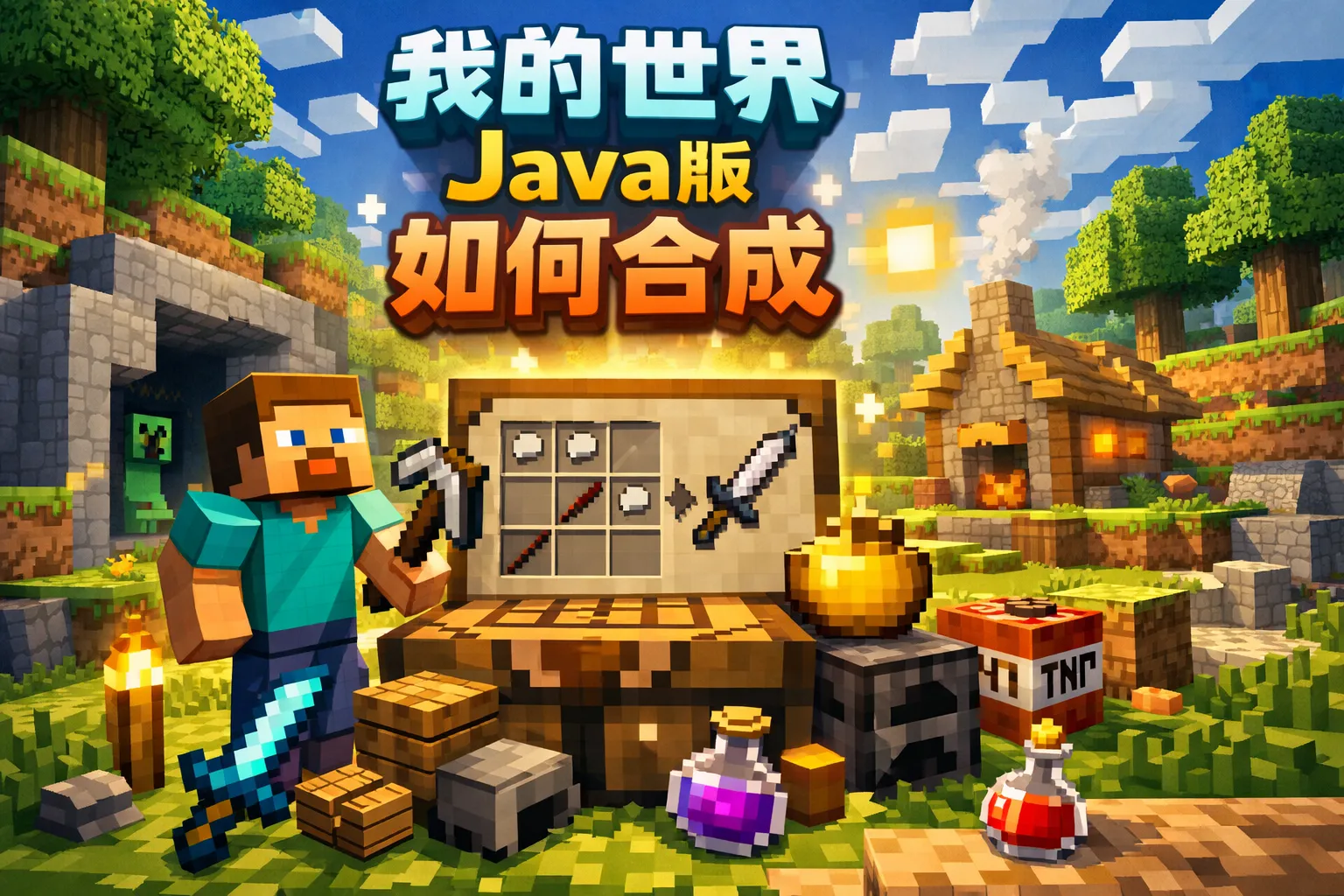 我的世界java版如何合成