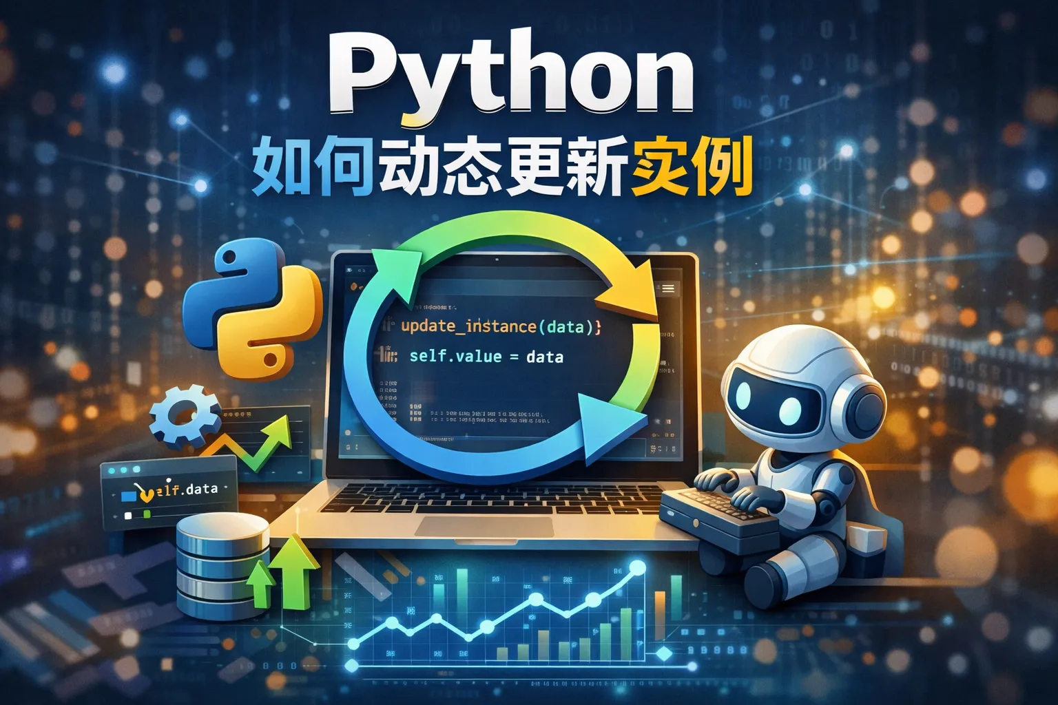 python如何动态更新实例