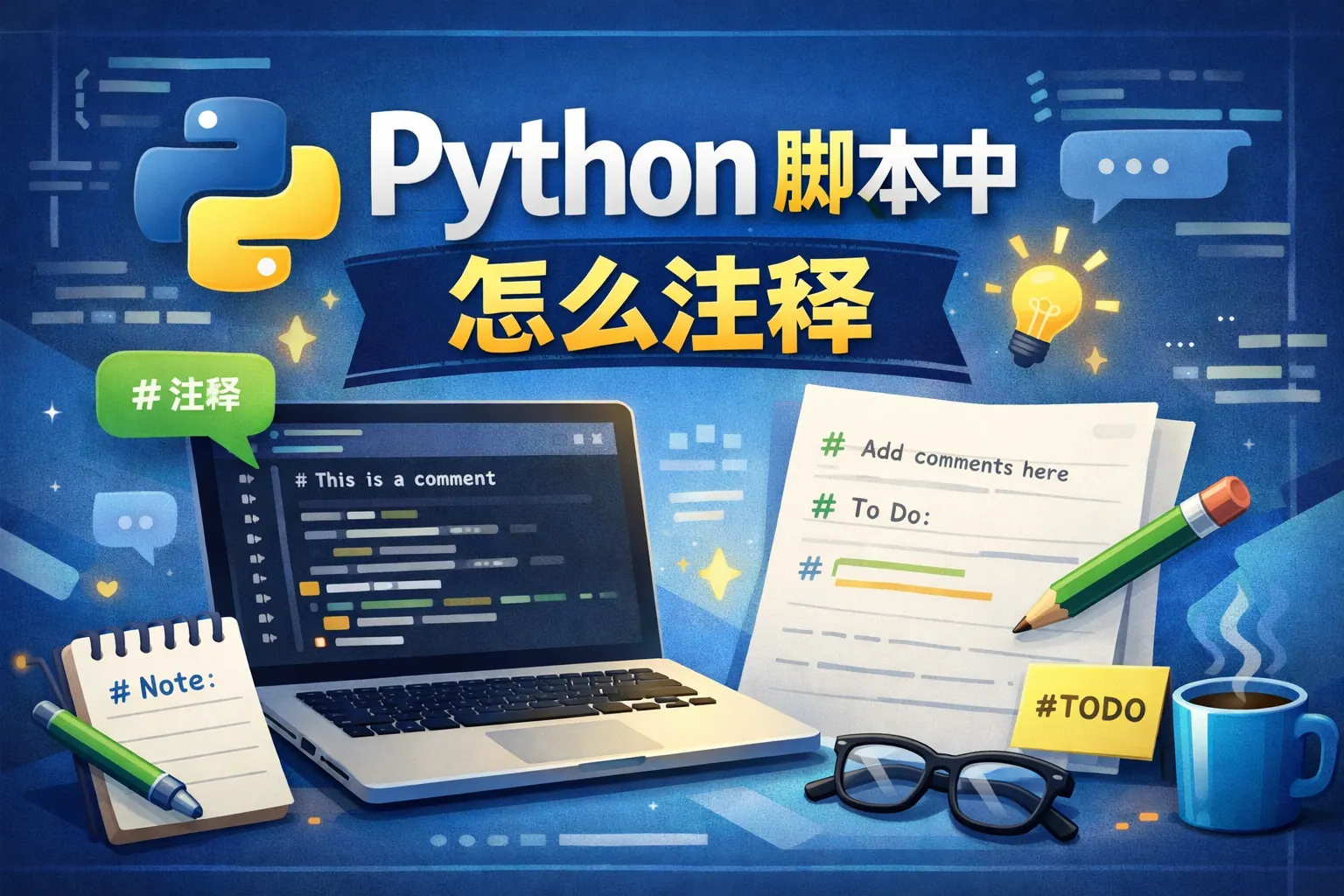 python脚本中怎么注释