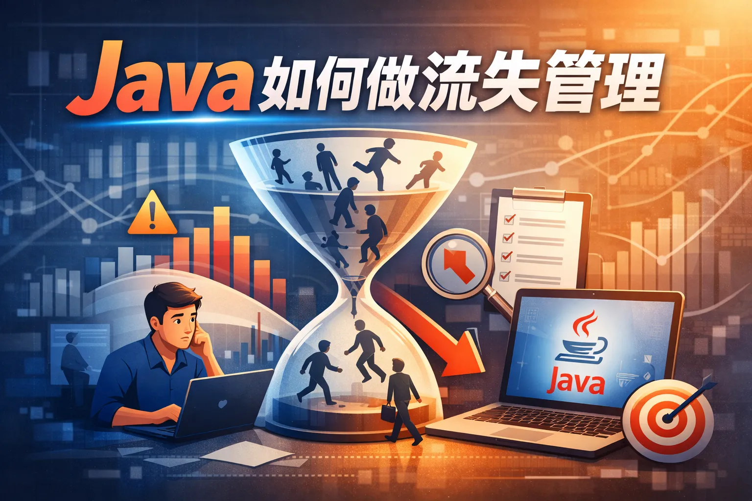 java如何做流失管理