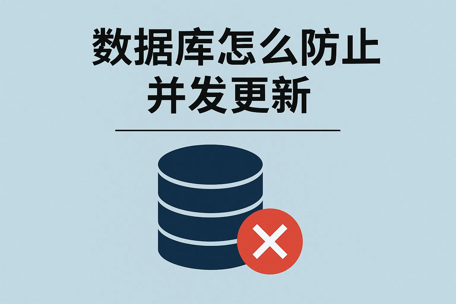 数据库怎么防止并发更新