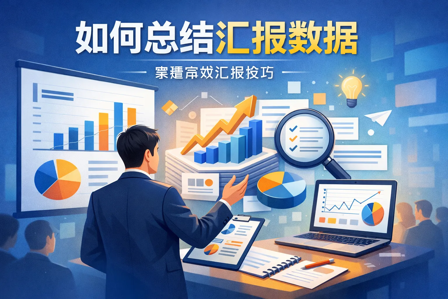 如何总结汇报数据