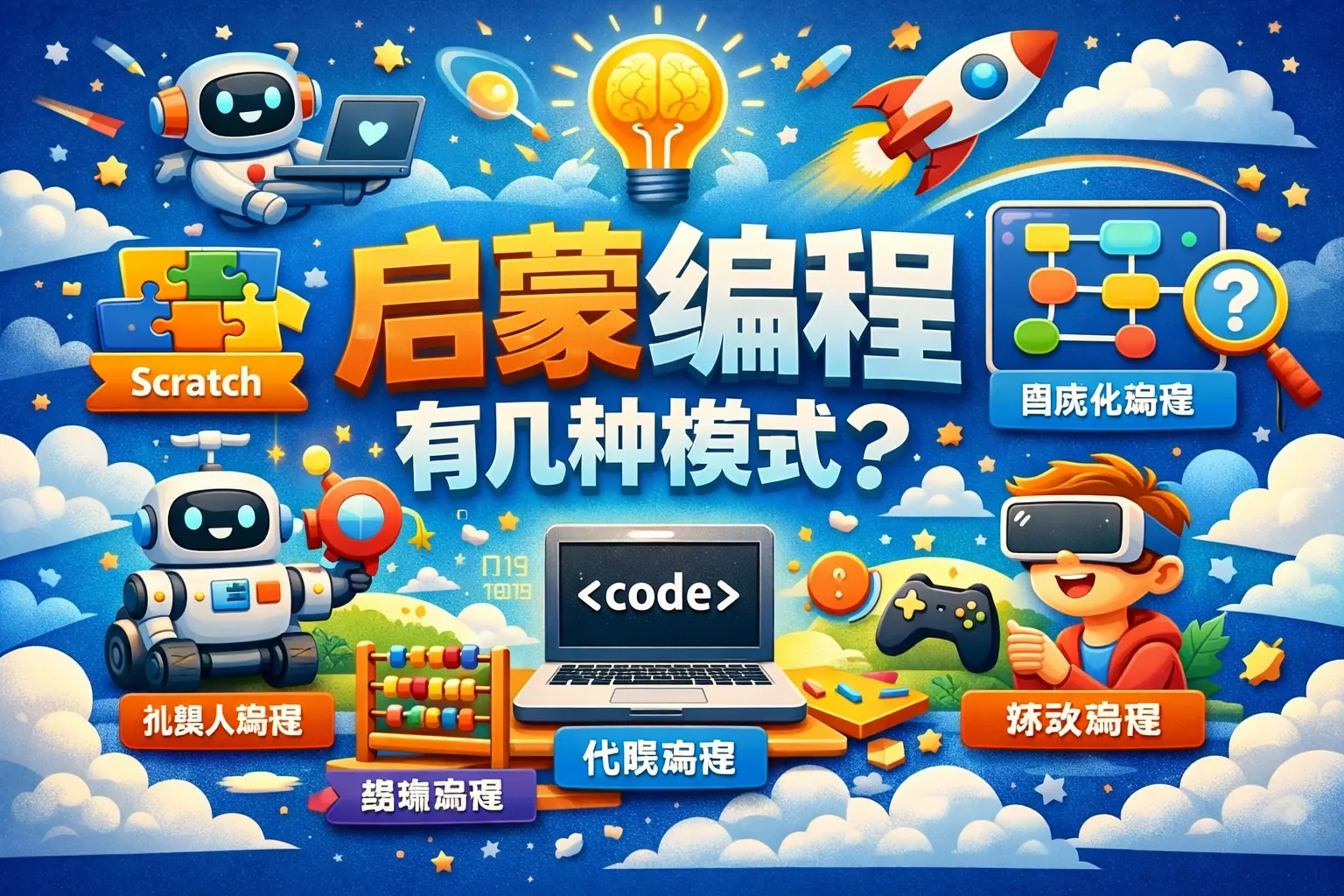 启蒙编程有几种模式图标