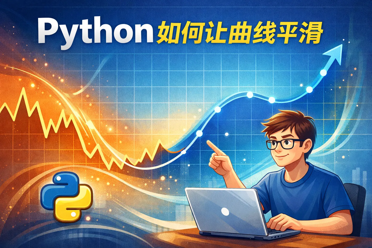 python如何让曲线平滑