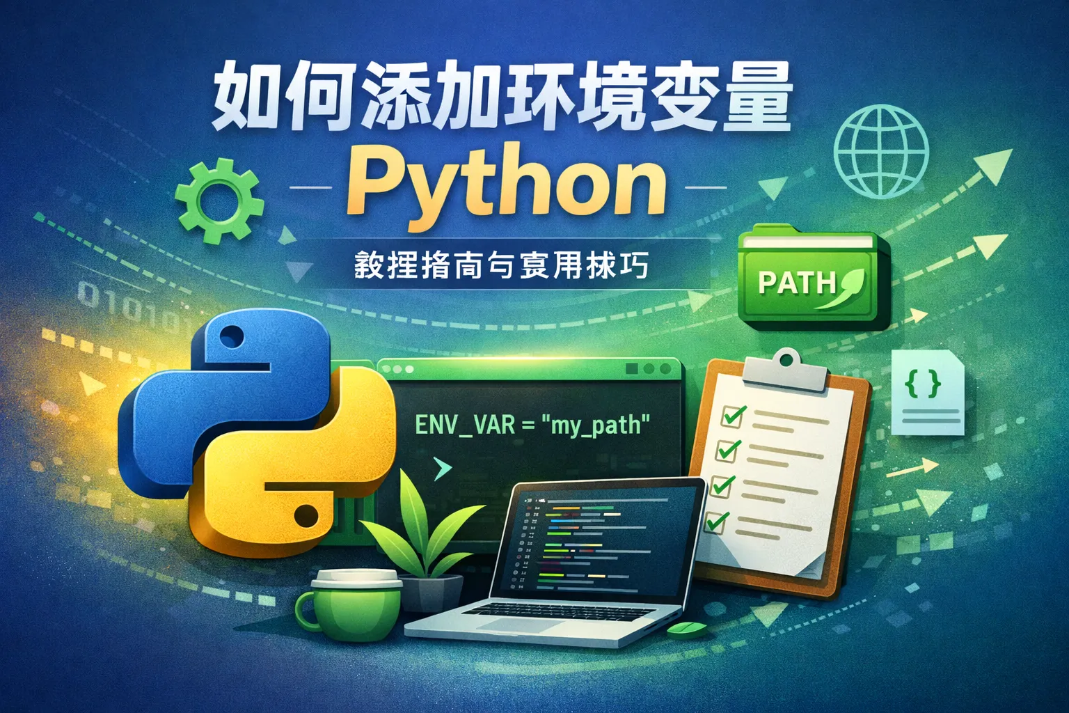 如何添加环境变量python
