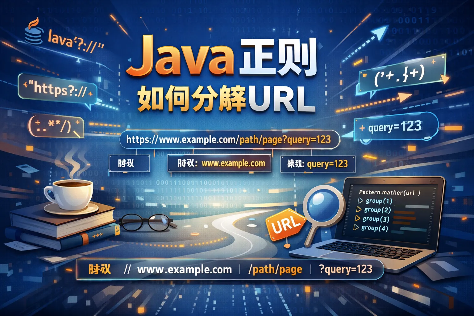 java正则如何分解url