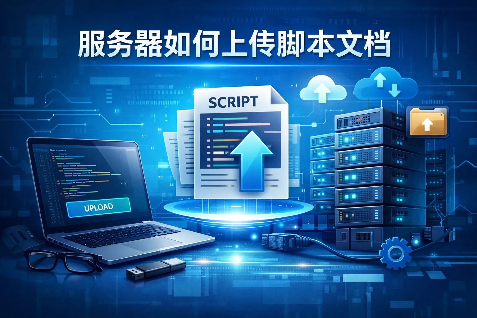 服务器如何上传脚本文档