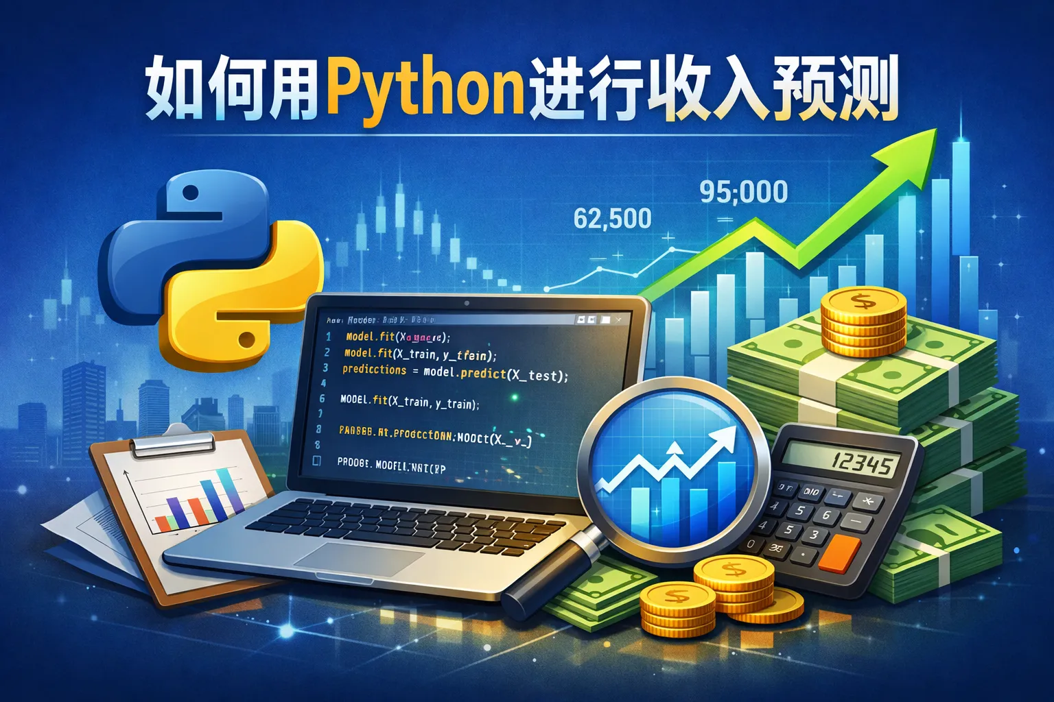 如何用python进行收入预测