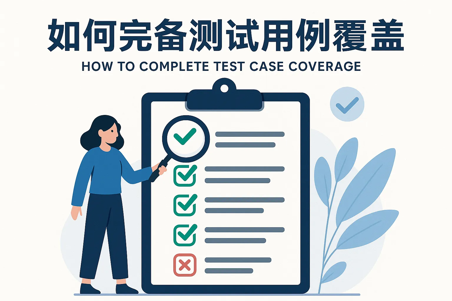 如何完备测试用例覆盖