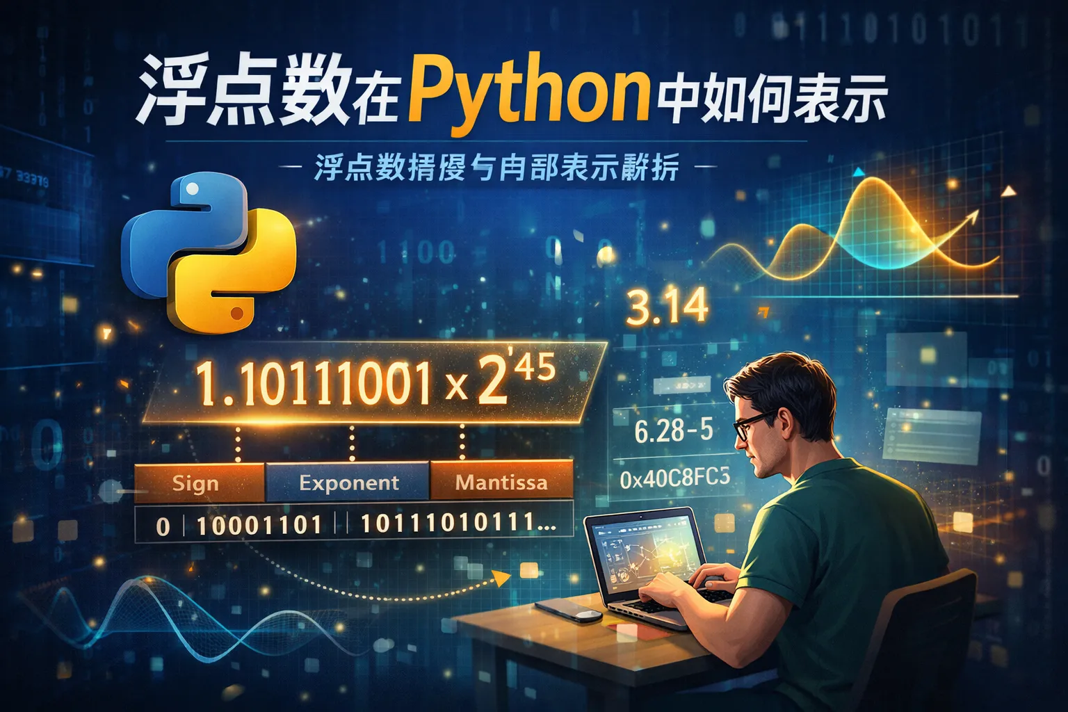 浮点数在python中如何表示
