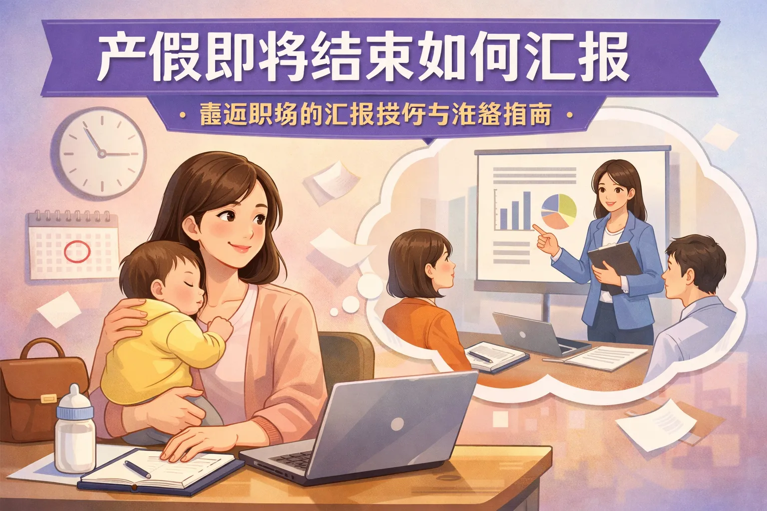 产假即将结束如何汇报