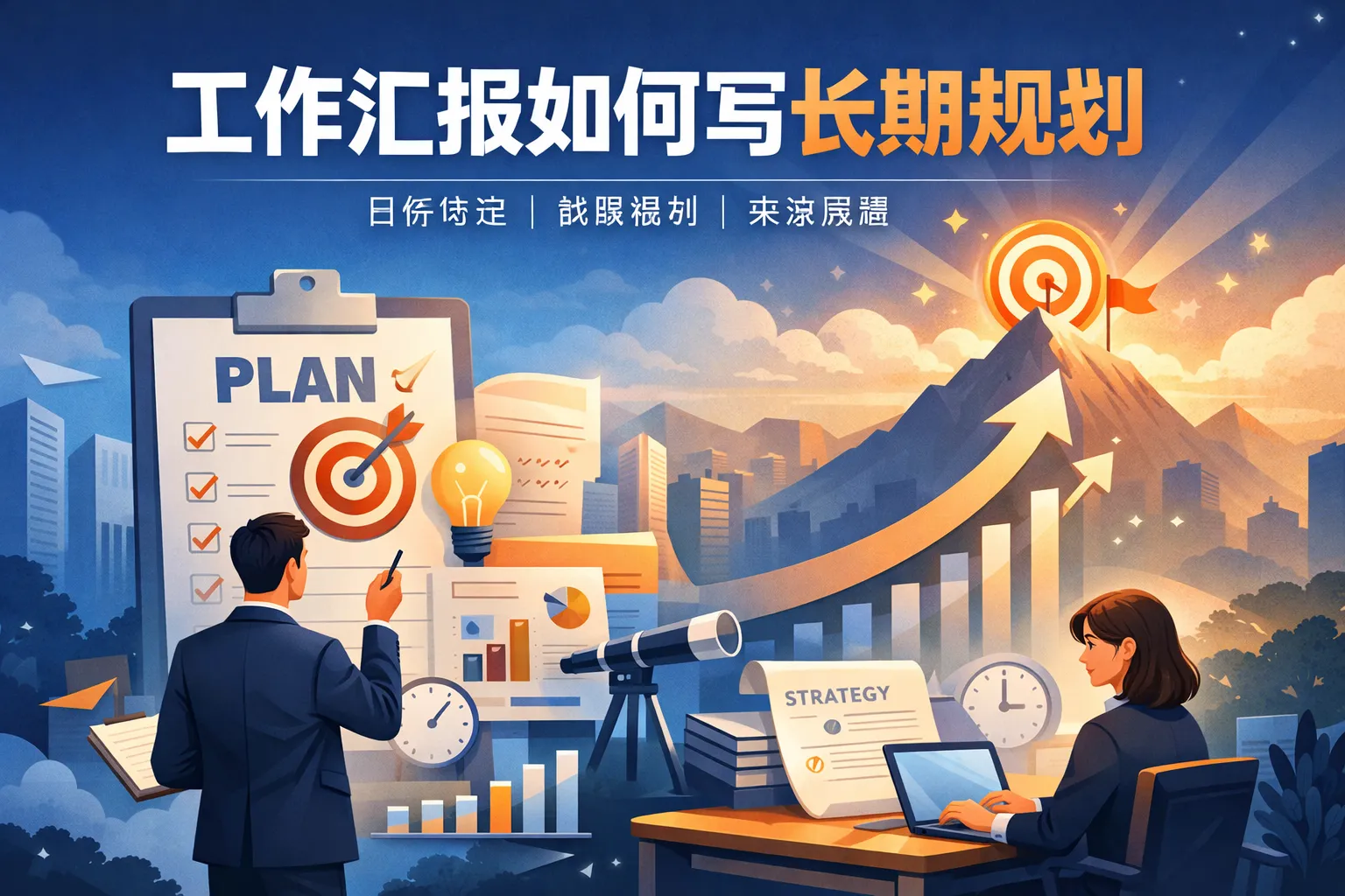 工作汇报如何写长期规划