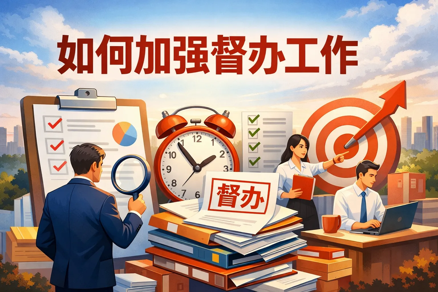 如何加强督办工作