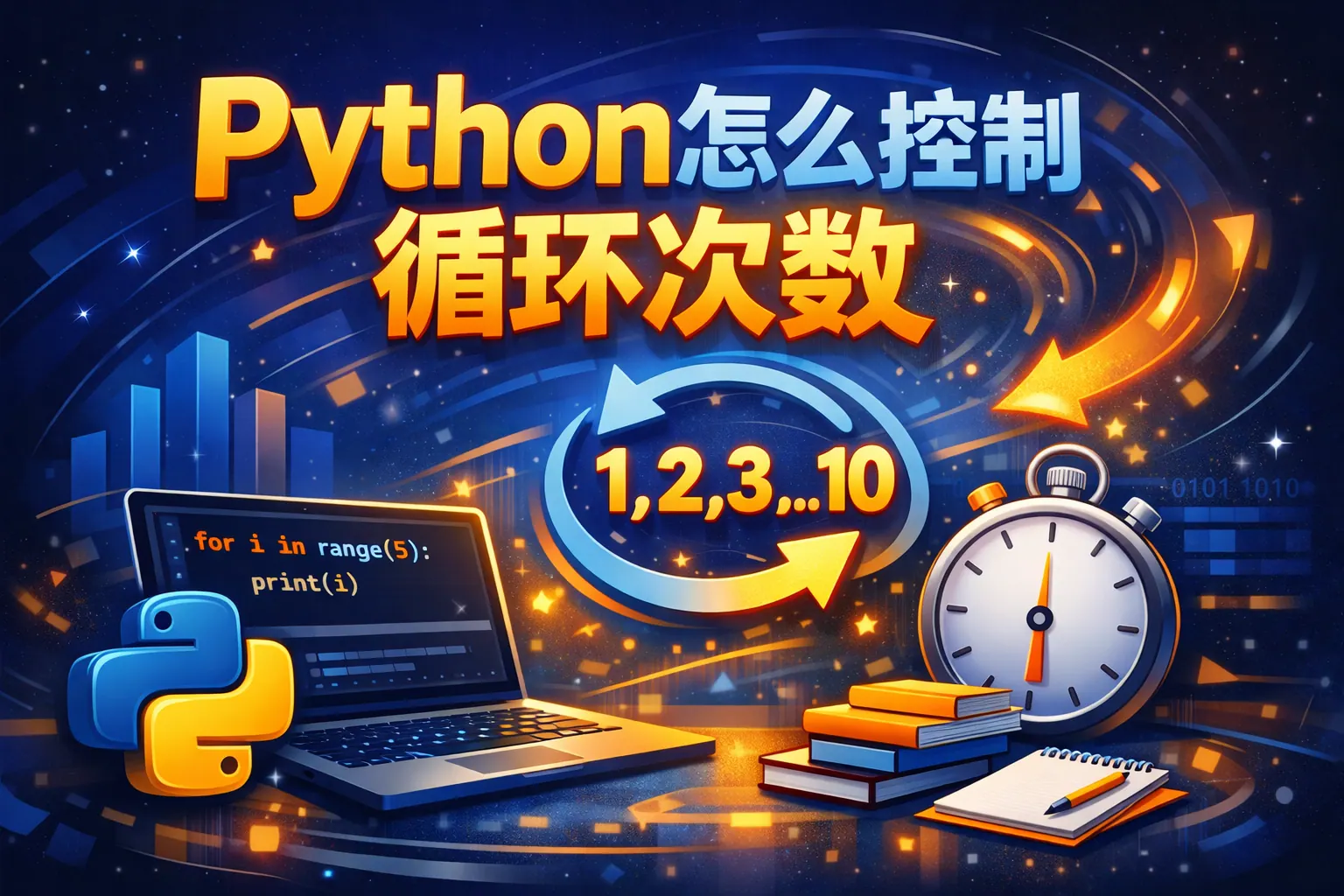 python怎么控制循环次数