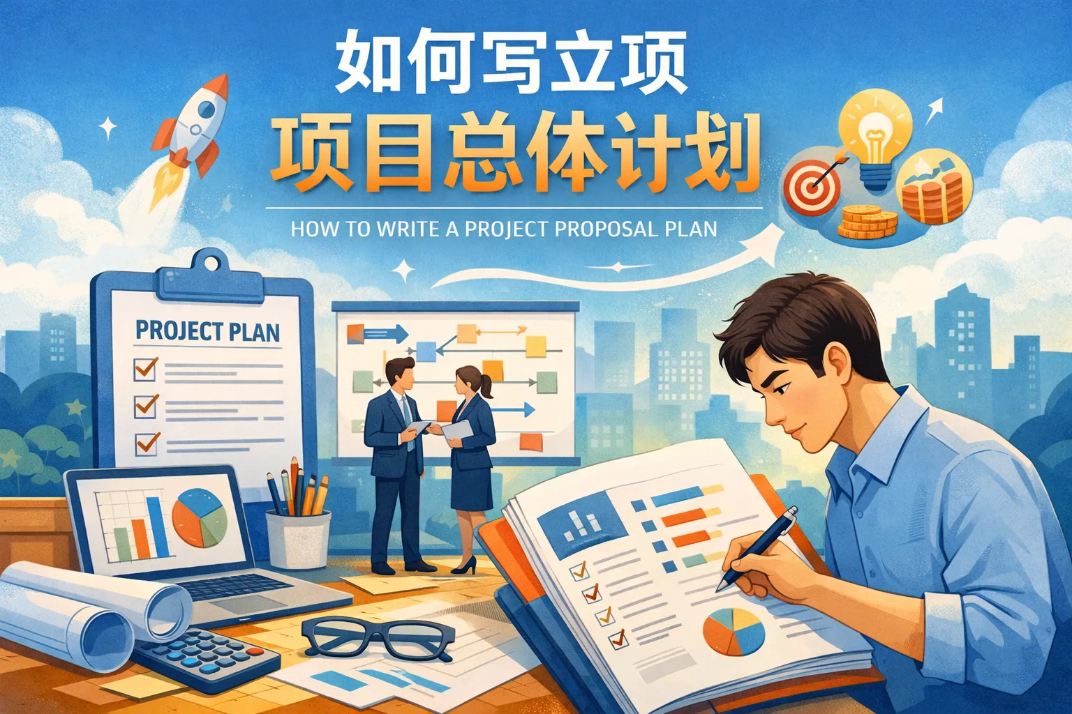 如何写立项项目总体计划