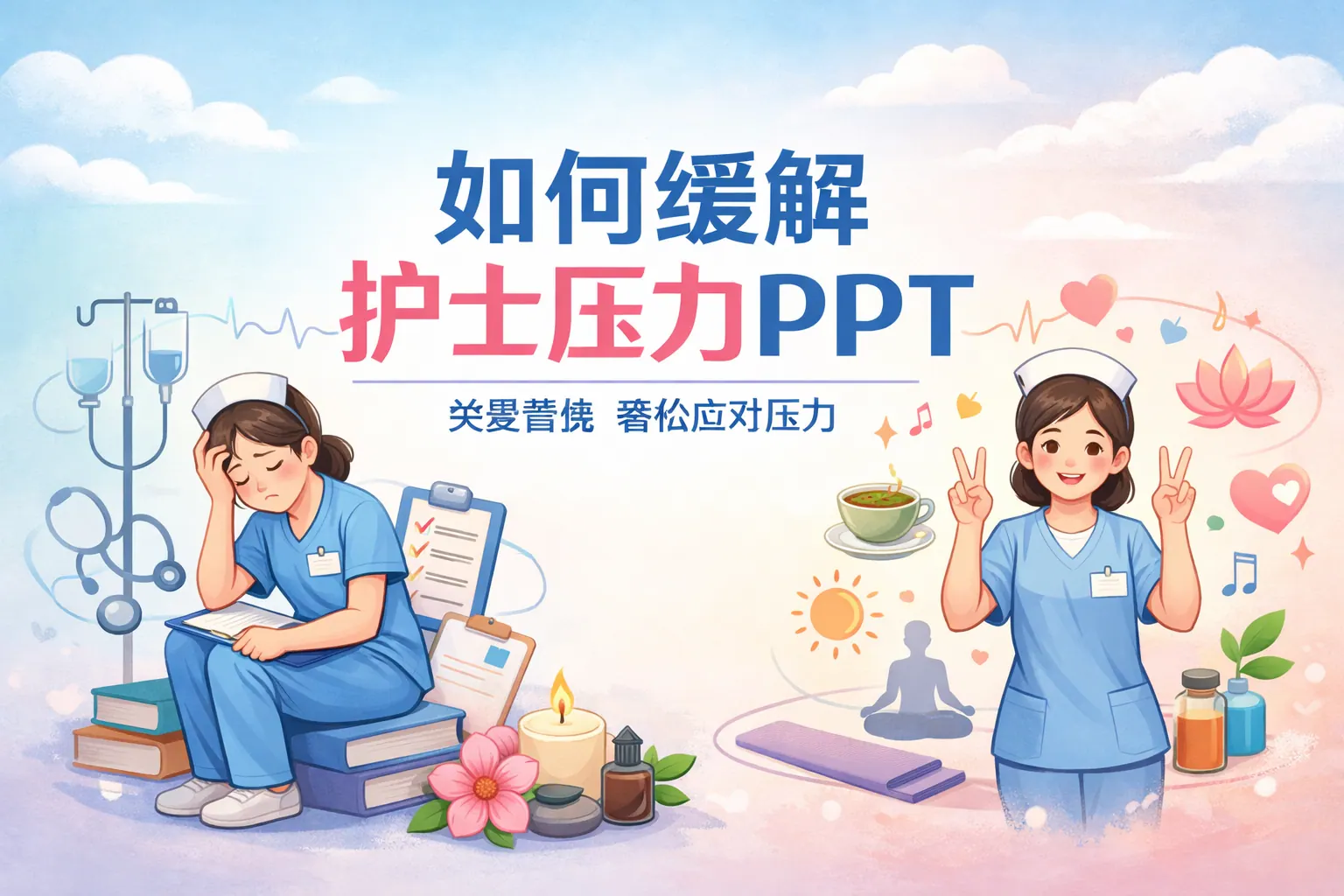 如何缓解护士压力ppt
