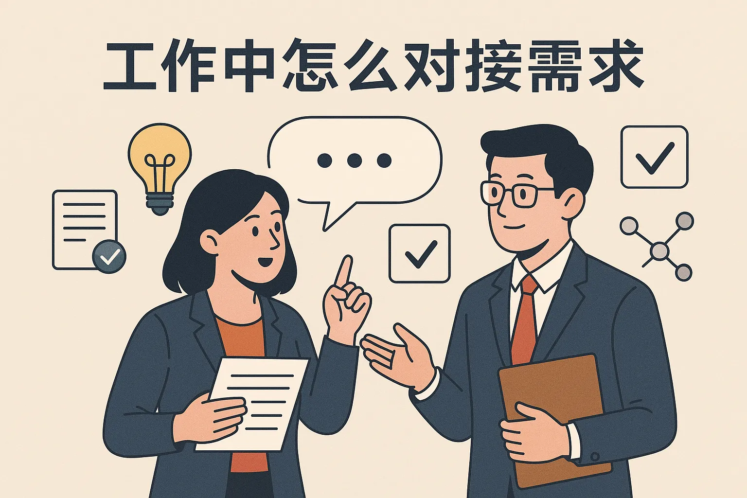 工作中怎么对接需求