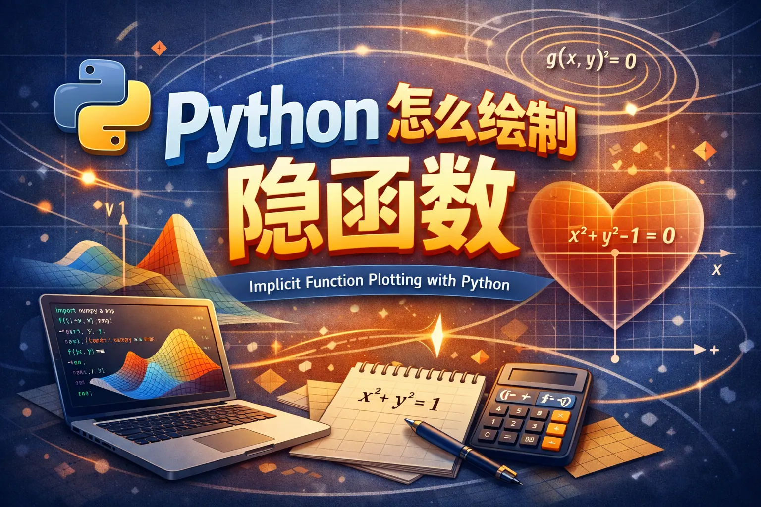 python怎么绘制隐函数