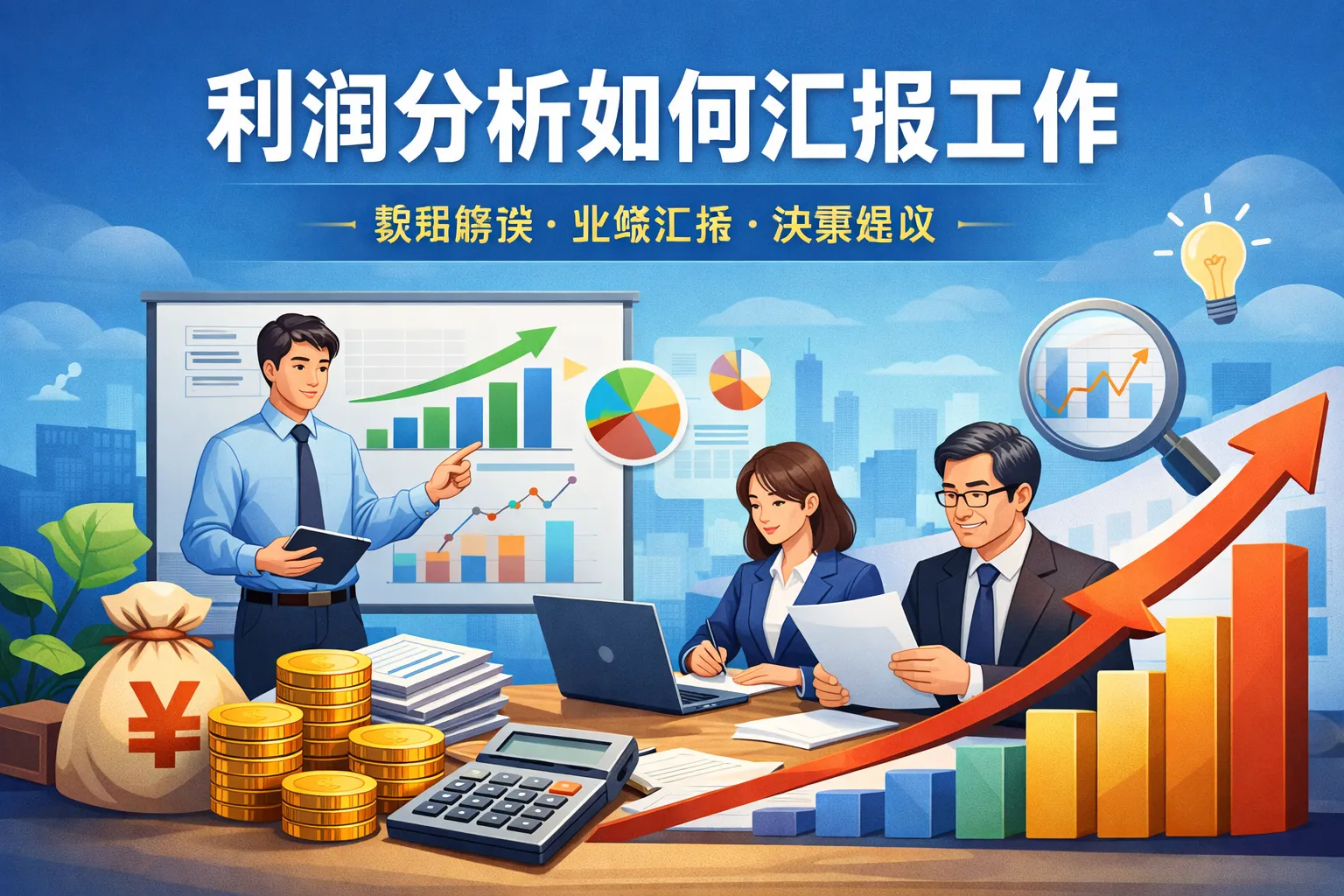 利润分析如何汇报工作