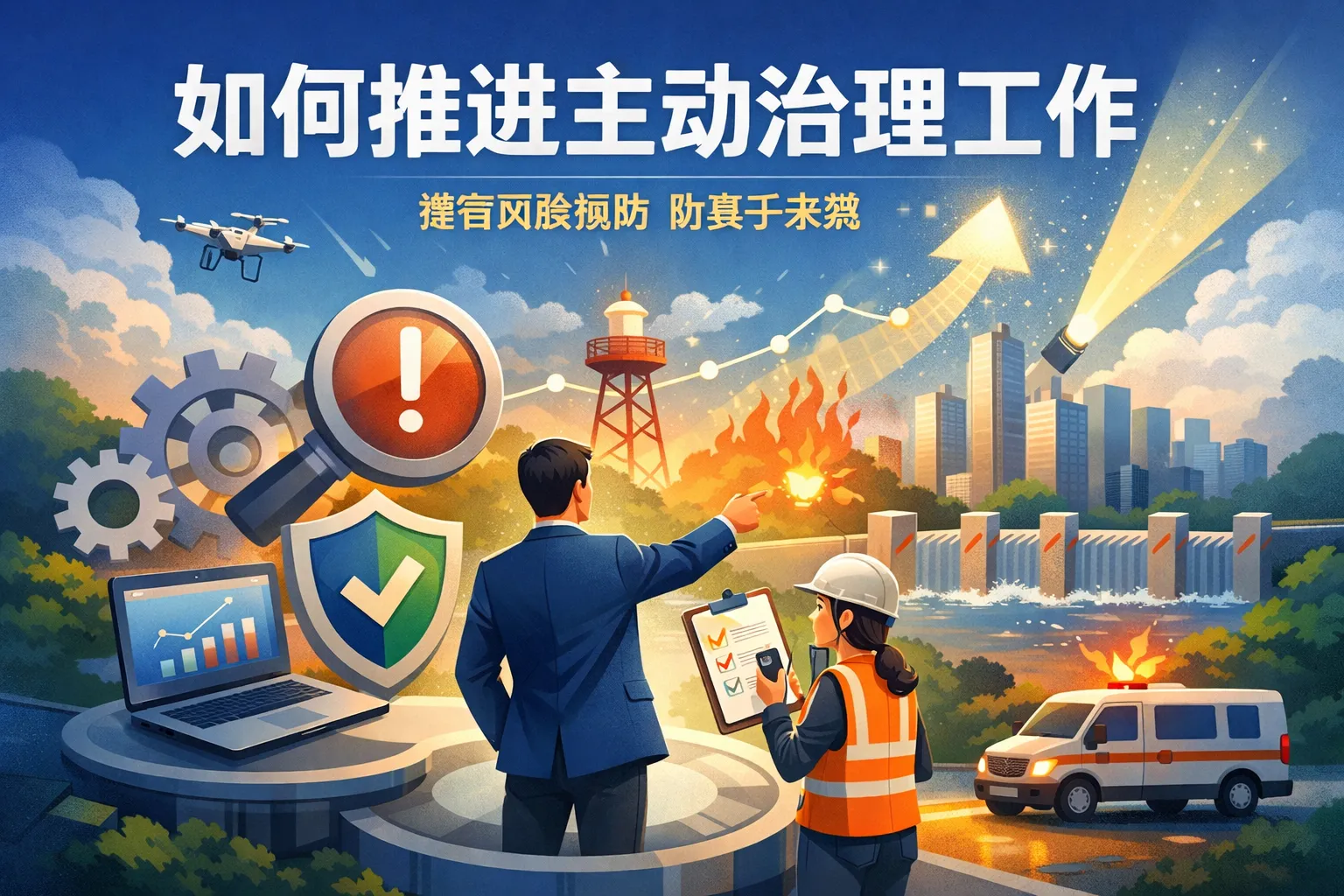 如何推进主动治理工作