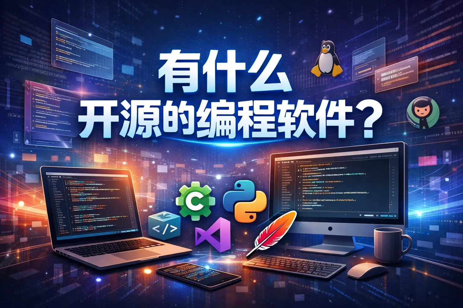 有什么开源的编程软件