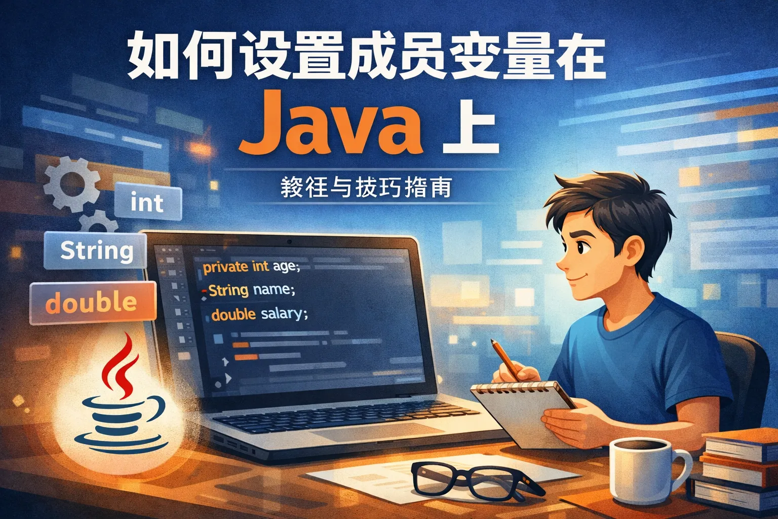 如何设置成员变量在java上