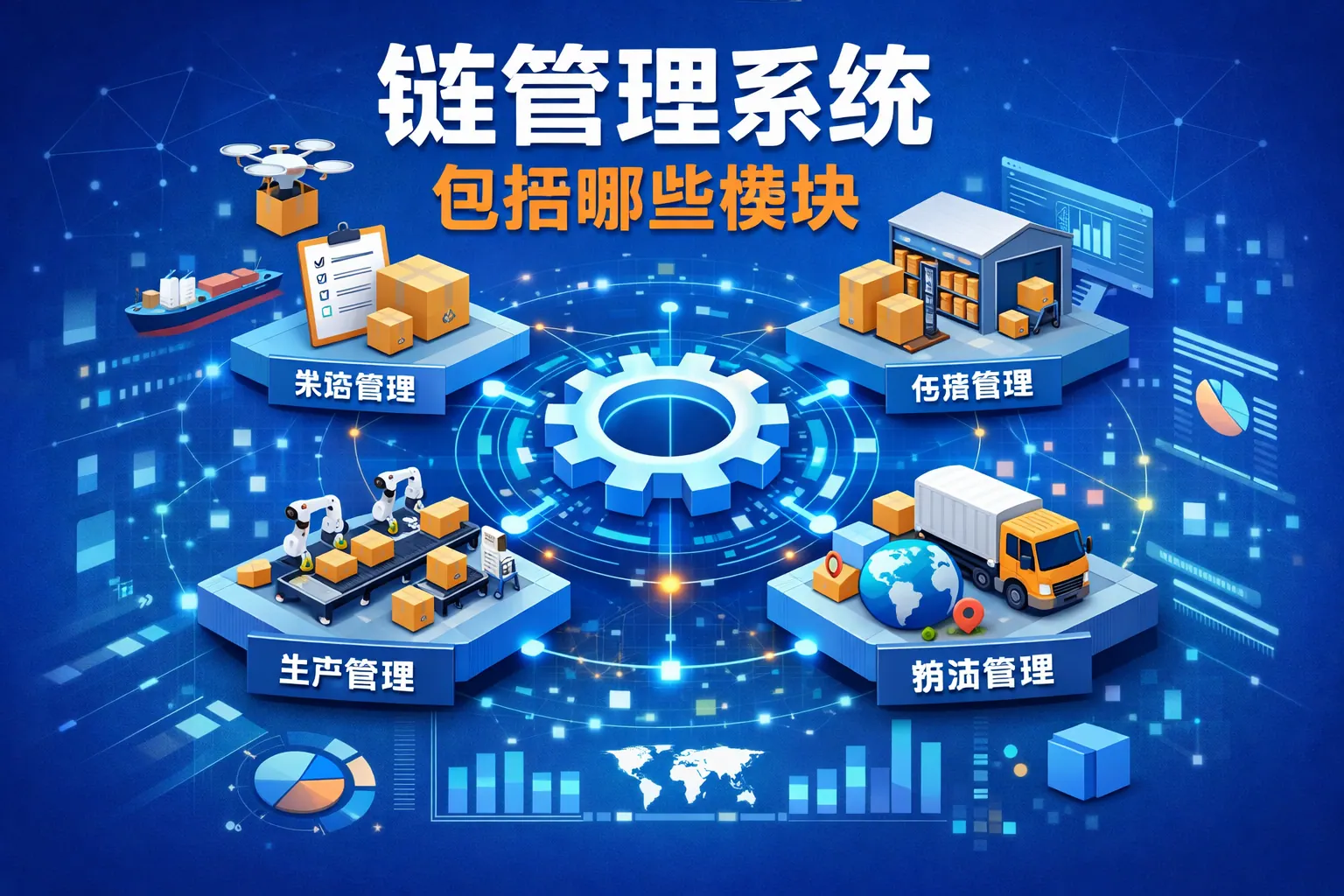 链管理系统包括哪些模块